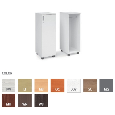 JEAN series Desk Side Cioset (1 Person / Clothing rod) / D.P ITEM