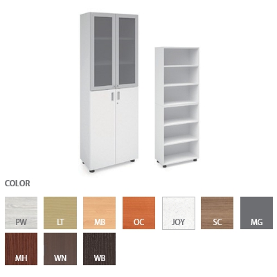 Cabinet (6 Tier / Upper AL Frame Glass Door type)