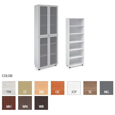 Cabinet (6 Tier / 4 AL Frame Glass Door type)