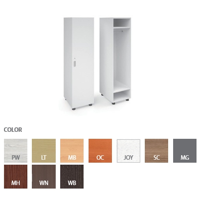 Wardrobe (1 Person / All Door type / Clothing rod & Inner 2 Tier)