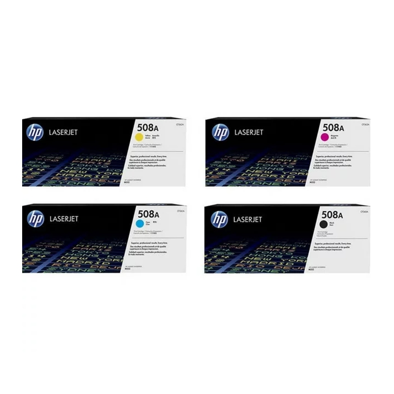Original (HP 508A - Standard) CF360A / CF361A / CF362A / CF363A
