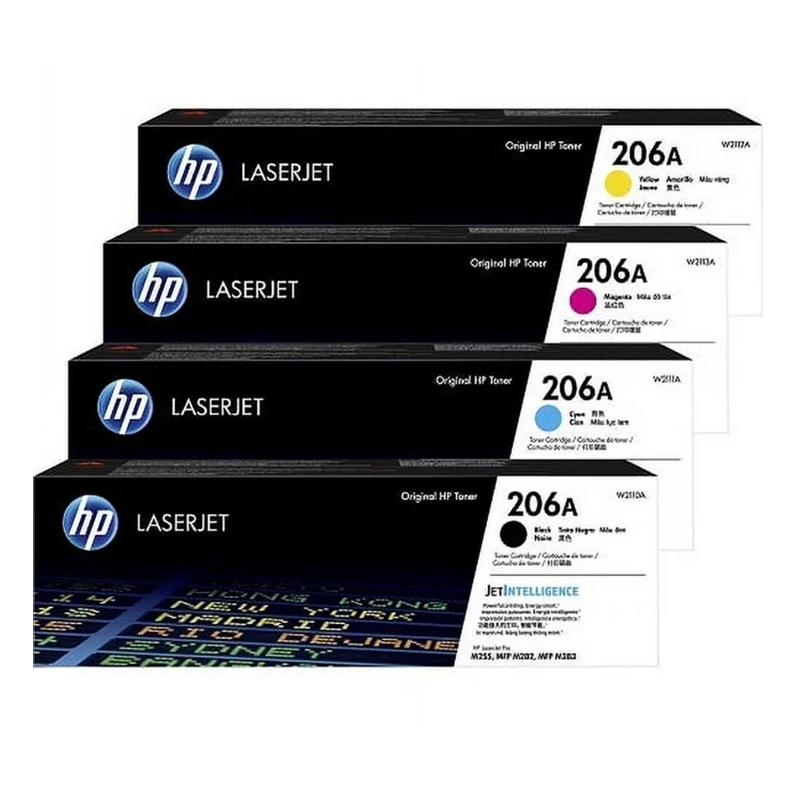 Original (HP 206A - Standard) W2110A / W2111A / W2112A / W2113A