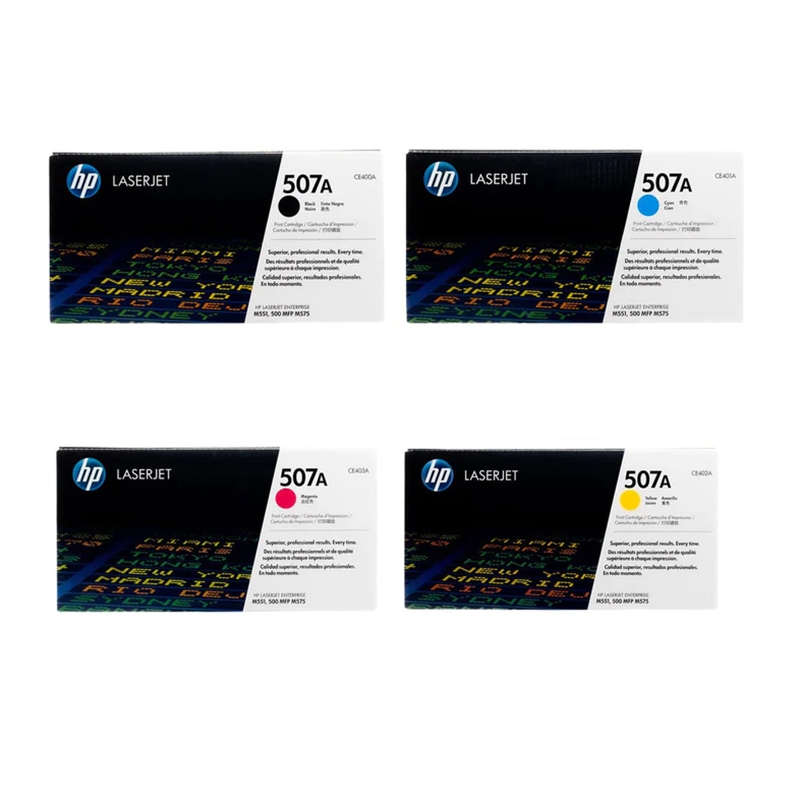 Original (HP 507A) CE400A / CE401A / CE402A / CE403A