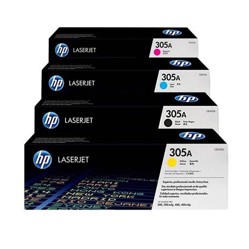 Original (HP 305A) CE410A / CE411A / CE412A / CE413A