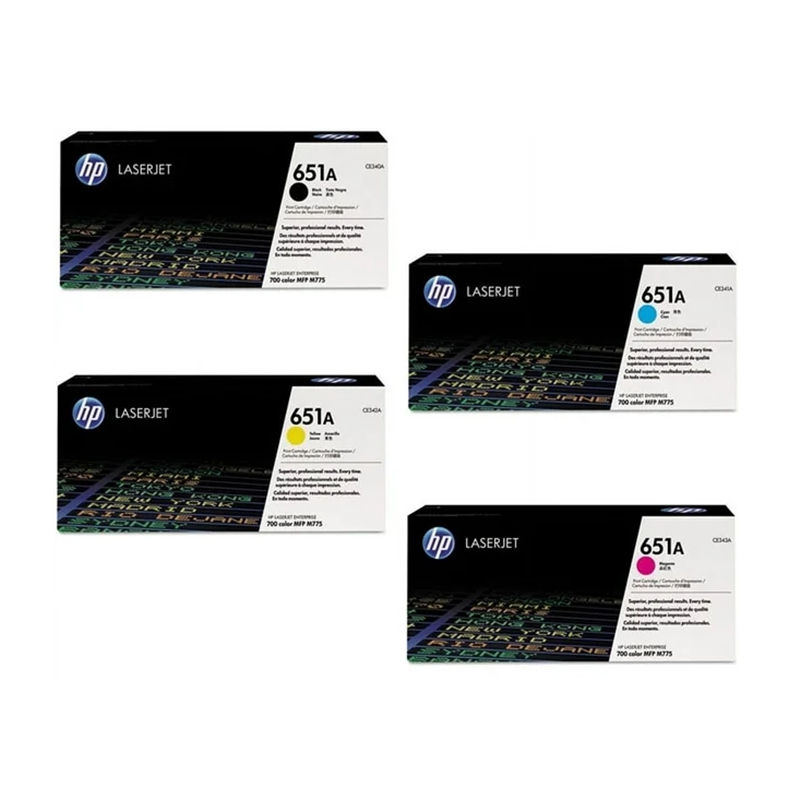 Original (HP 651A) CE340A / CE341A / CE342A / CE343A
