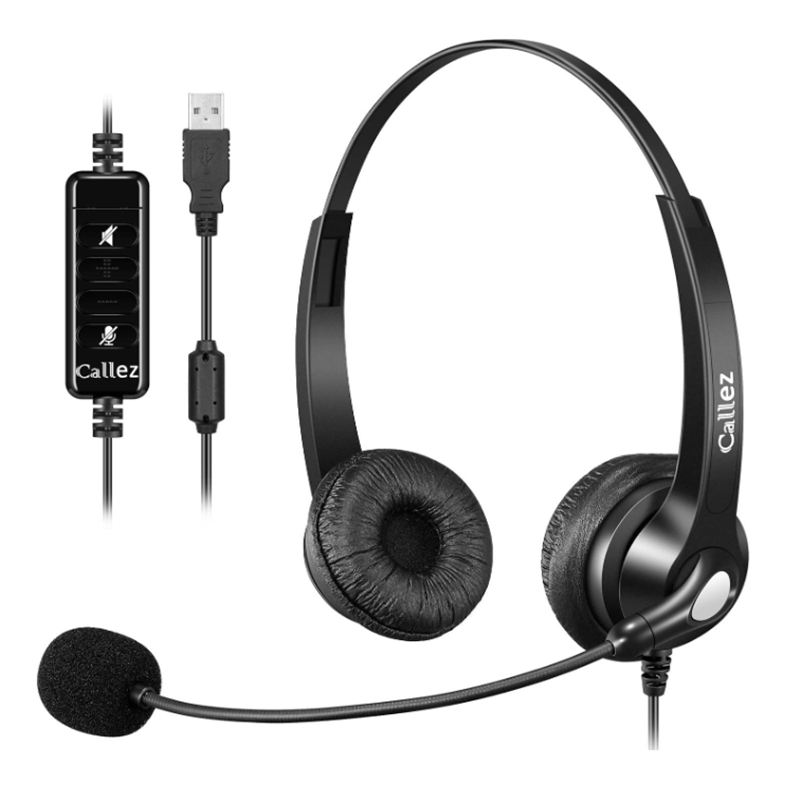 Headset with Noise cancelling & Audio Control