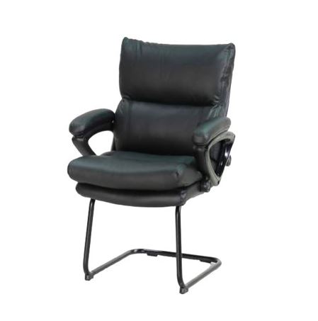 Guest Chair (Fixed type) / D.P ITEM (Black)