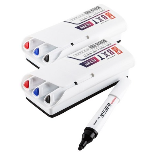 Magnetic Board Markers With Erasers