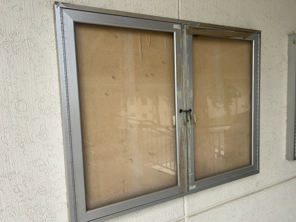 Custom Magnetic Board with Double Doors