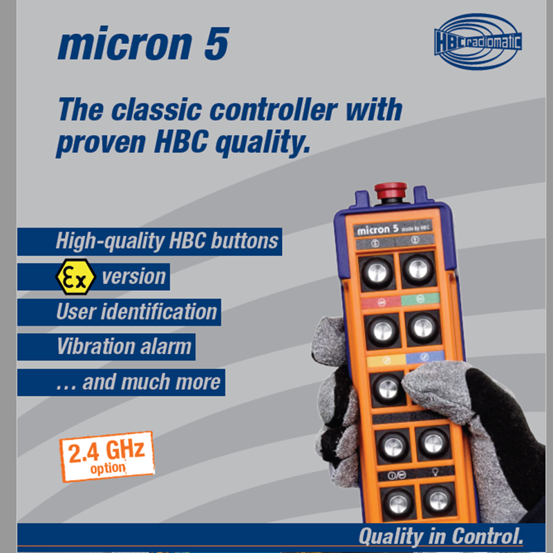 Hoist Remote Control (Similar Size)